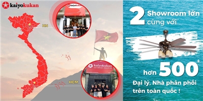 Thương hiệu quạt Nhật Bản Sekitoba chính thức vào Việt Nam